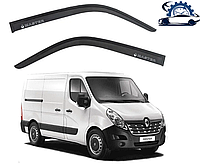 Дефлекторы окон ветровики Renault Master III 2010- (скотч) AV-Tuning