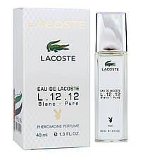 Lacoste Eau De L.12.12 Blanc-Pure Pheromone Parfum чоловічий 40 мл