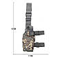 Кобура настегна Smartex 3P Tactical ST-063 acu camouflage, фото 2