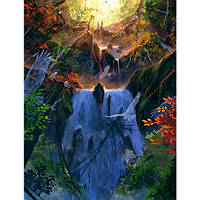 Картина за номерами 40x50 см DIY Магічний водоспад (FRA 73506)