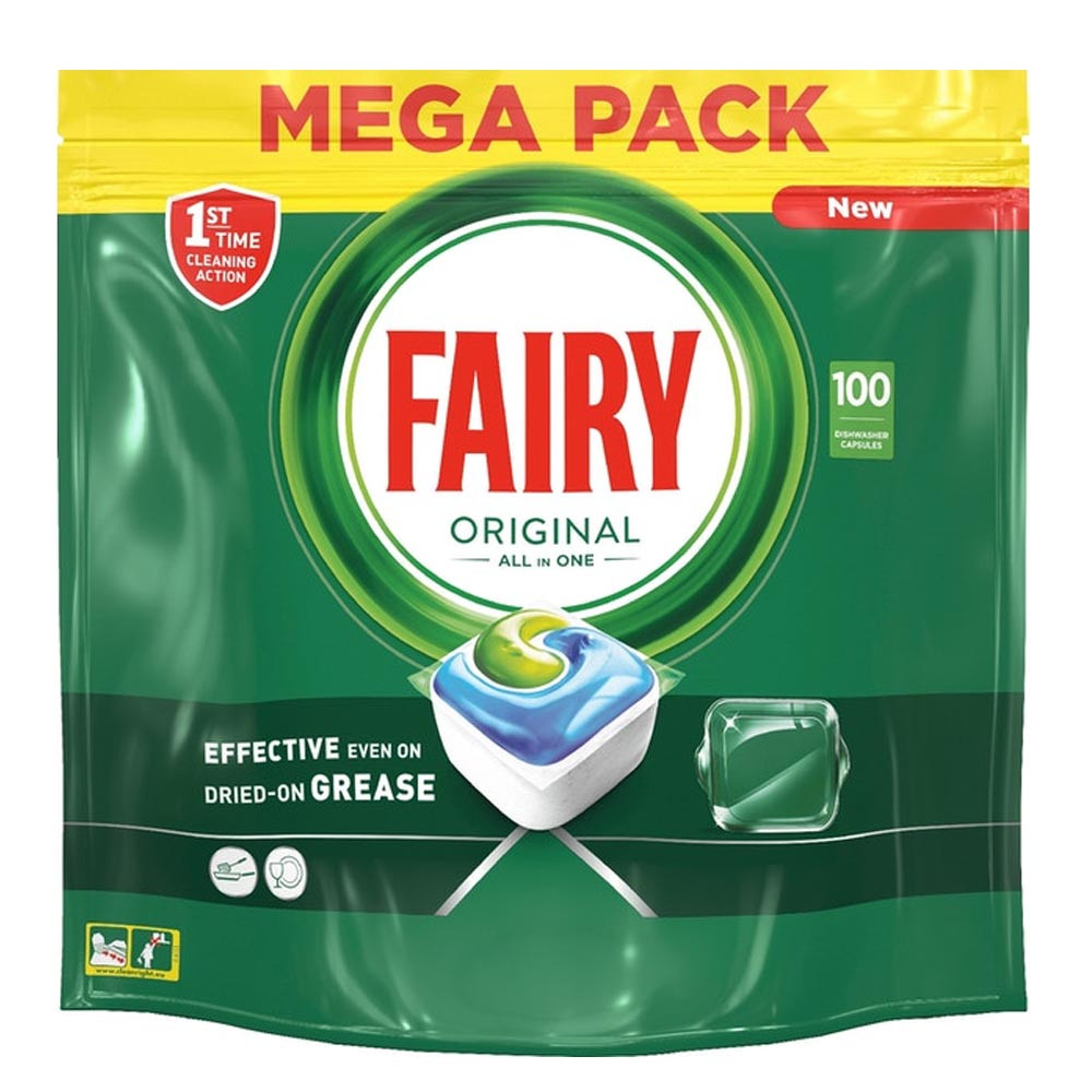 Таблетки для посудомийних машин Fairy Original All in One (100шт.)