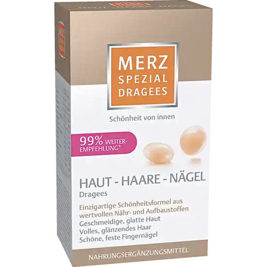 Біологічно активна добавка для нігтів, волосся та шкіри Merz Haut - Haare - Nägel, 120 шт.