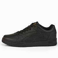 Кроссовки-кеды мужские Puma RBD Game Low Sneakers 386373 06 (черные, кожаные, повседневные, закрытые, пума)