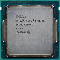 Процессор Intel Core i5-4670S 3.10GHz/6M/5GT/s (SR14K) s1150, tray