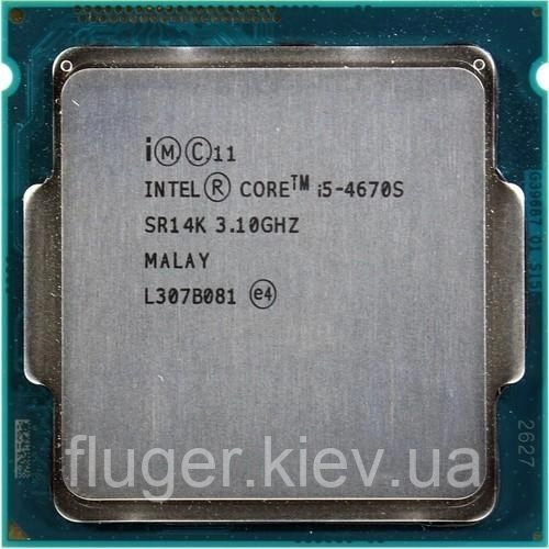 Купить Процессор Intel Core i5-4670S 3.10GHz/6M/5GT/s (SR14K) s1150 ...