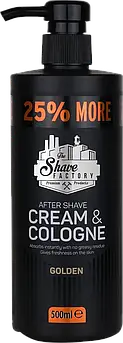 Бальзам після гоління The Shave Factory Cream&Cologne Golden 500мл