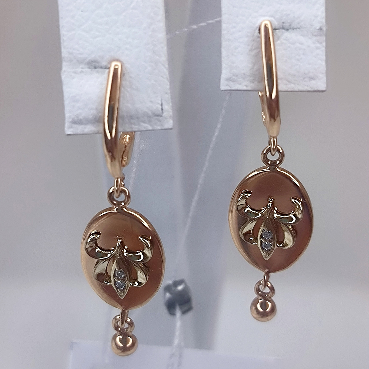 Золоті сережки самовари.