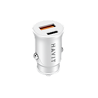 Автомобільний зарядний пристрій HAVIT HV-CC2022 20W USB+Type-C