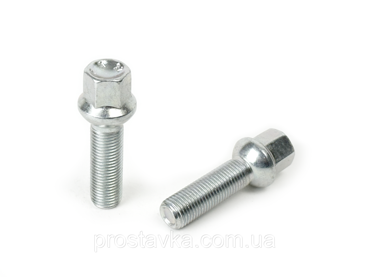 Болт FARAD  ⁇  Болт М14*1,5*40 мм Сфера R13 Цинк ключ 17