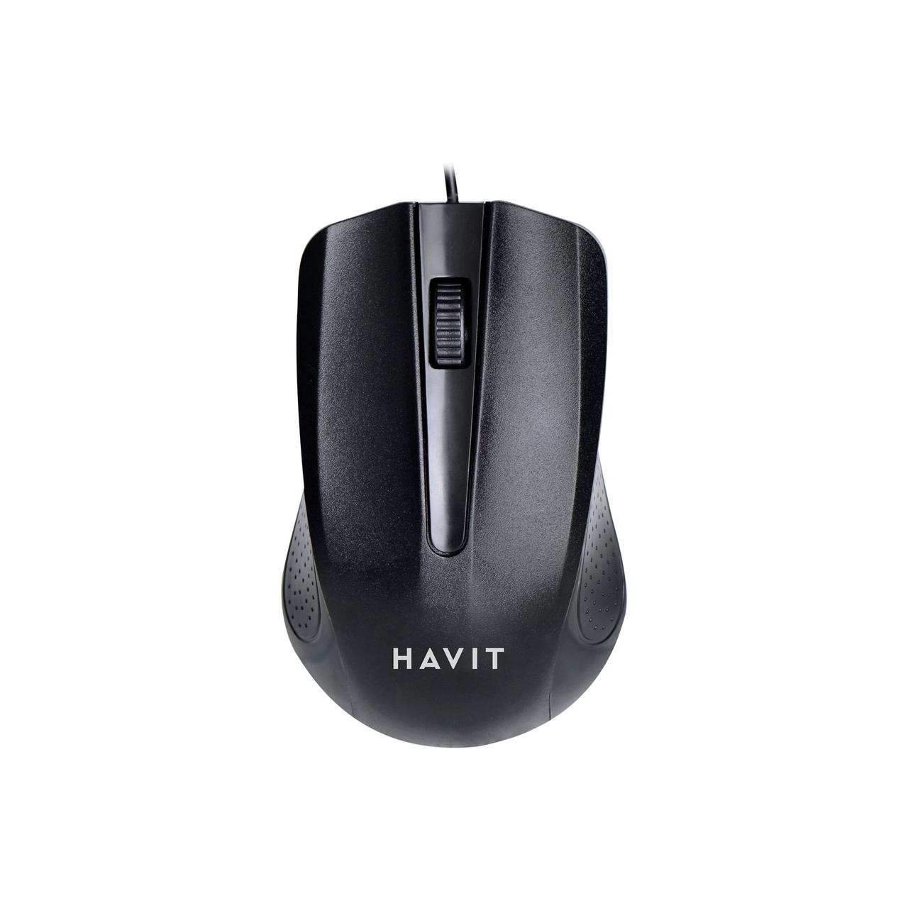 Дротова миша HAVIT HV-MS4255 USB (1000 DPI, 3 кл), фото 1