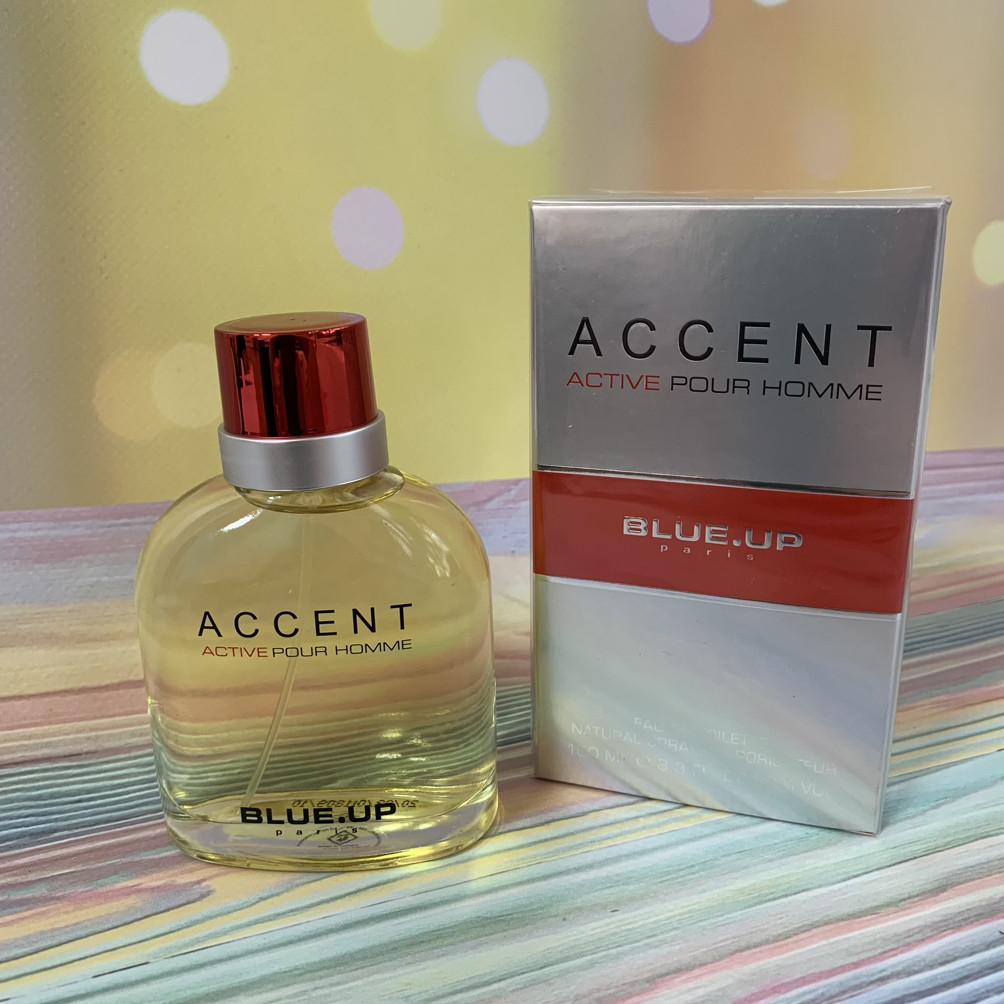 Чоловічі духи BLUE UP AAccent Active P/Homme edp, 100ml, man