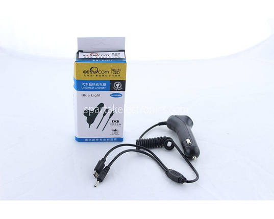 Адаптер CAR (АВТОМОБИЛЬНЫЙ)12v 2 in1 nokia+micro (500)в упак. 500 шт., фото 1