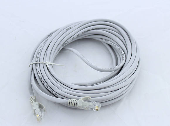 Патчкорд для інтернету LAN 10m 13525-9 (100) в уп. 100 шт., фото 1