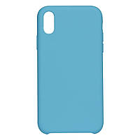 Чехол Soft Case No Logo для Apple iPhone XR Blue TM, код: 7646908