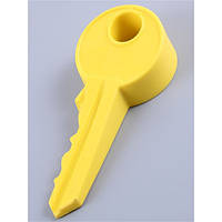 Стоппер дверной силиконовый Antey Ключик Желтый MY, код: 6631914