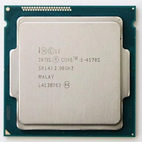 Процессор Intel Core i5-4570S (S1150/2.9GHz/5GT/s/6MB) LGA 1150 Б/У