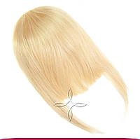 Накладна Чілка з Натурального Волосся, Блонд №613