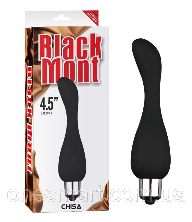 Анальний стимулятор із вібрацією Chisa Vibrating Smmothie Vibrating Dong 4.5 Inch — Bl, фото 1