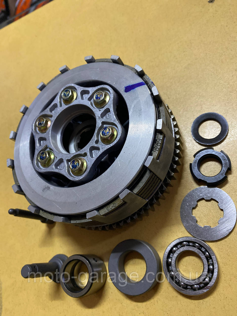 Корзина щеплення 163FML,166FMM,172FMM,174MN, 6ст, Tekken, Geon, Loncin, Viper, Forte, Spark, Exdrive,