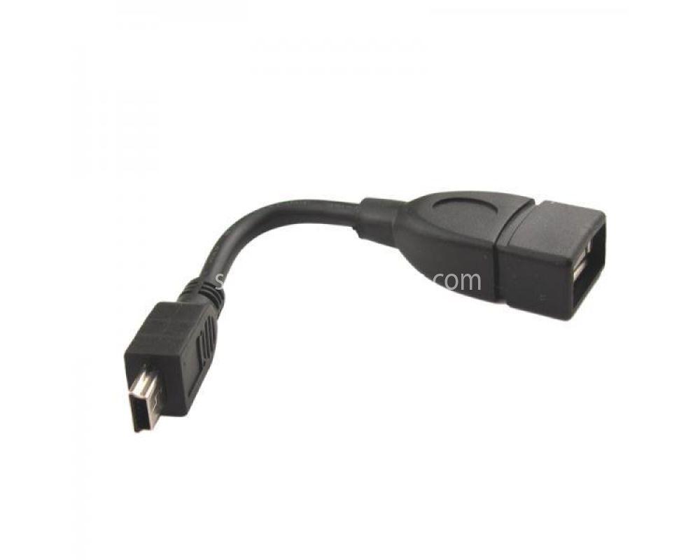 Перехідник OTG USB — MINI USB (2000) 100 шт. в уп.
