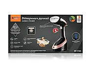 Ручний вертикальний відпарювач для одягу на 1600 Вт BITEK BT-1158 Чорний, фото 6