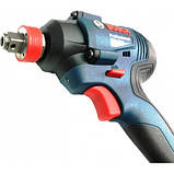 Акумуляторний ударний гайкокрут BOSCH GDX 180-LI 2х2.0 Ач + ЗП, фото 2