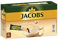 Кофе растворимый Jacobs Cafe Latte 3 в 1 в стиках 10х12.5г 125г Нидерланды