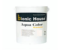 Краска для дерева Bionic-House Aqua Color UV-protect 2,5л Белый А101