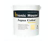 Краска для дерева Bionic-House Aqua Color UV-protect 2,5л Слоновая кость А102