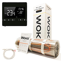 Нагрівальний мат WoksMat 160 800 Вт (5,00 м2) з терморегулятором Ecoset 1822