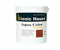 Краска для дерева Bionic-House Aqua Color UV-protect 2,5л Марсала
