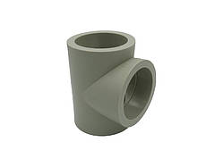 Трійник Ø.90 сірий колір (1/10шт) ASCO®