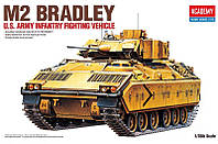 M2 Bradley U. S. Army Infantry Fighting Vehicle. Сборная модель БМП в масштабе 1/35. ACADEMY 13237