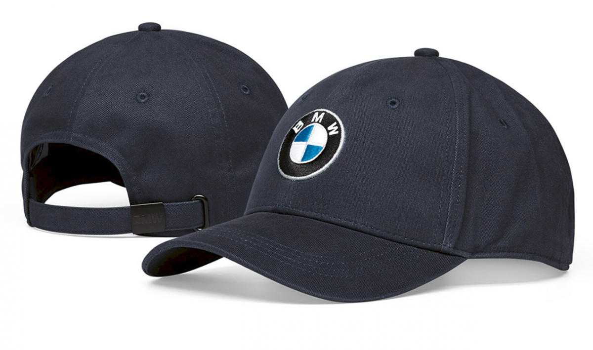 Бейсболка унісекс BMW LOGO CAP, Темно-Синя кепка в подарунок
