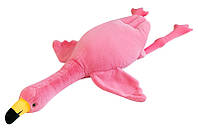 Мягкая плюшевая игрушка Подушка обнимашка Фламинго 90 см