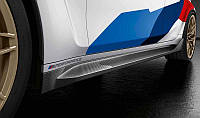 Накладки на пороги M Performance для BMW M3 G80