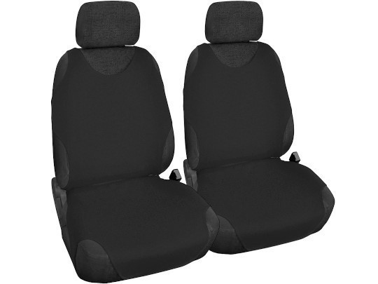 Автомайки для HONDA JAZZ 2008-2015 CarCommerce чорні на передні сидіння GL, код: 8095239
