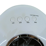 Гібридна UV/LED лампа на 72 вт STAR з пониженням потужності з таймером 10,30,60, 99 с. Біла, фото 5