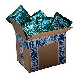 ОПТ 500 штук сухий душ з водою для військових Shower Pack