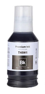 Сумісний контейнер з пігментним чорнилом T49H1 для плотерів Epson SureColor SC-T3100x, Black, 140 мл