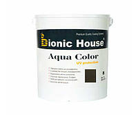 Краска для дерева Bionic-House Aqua Color UV-protect 2,5л Антрацит