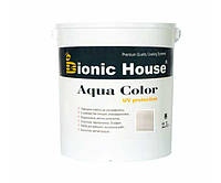 Краска для дерева Bionic-House Aqua Color UV-protect 2,5л Белый дуб