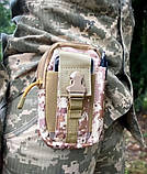 Сумка на пояс органайзер Піксель койот D3-PRM-5, фото 3