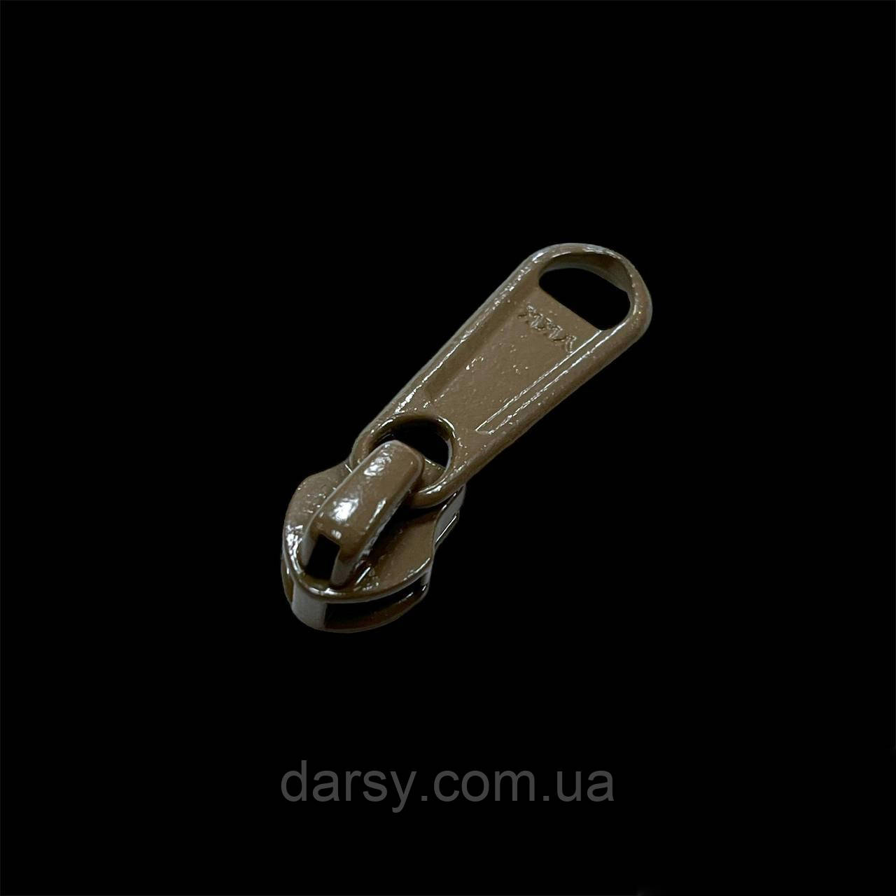 Бігунок 5 RC DFL E койот на спіральну блискавку колір койот, фото 1