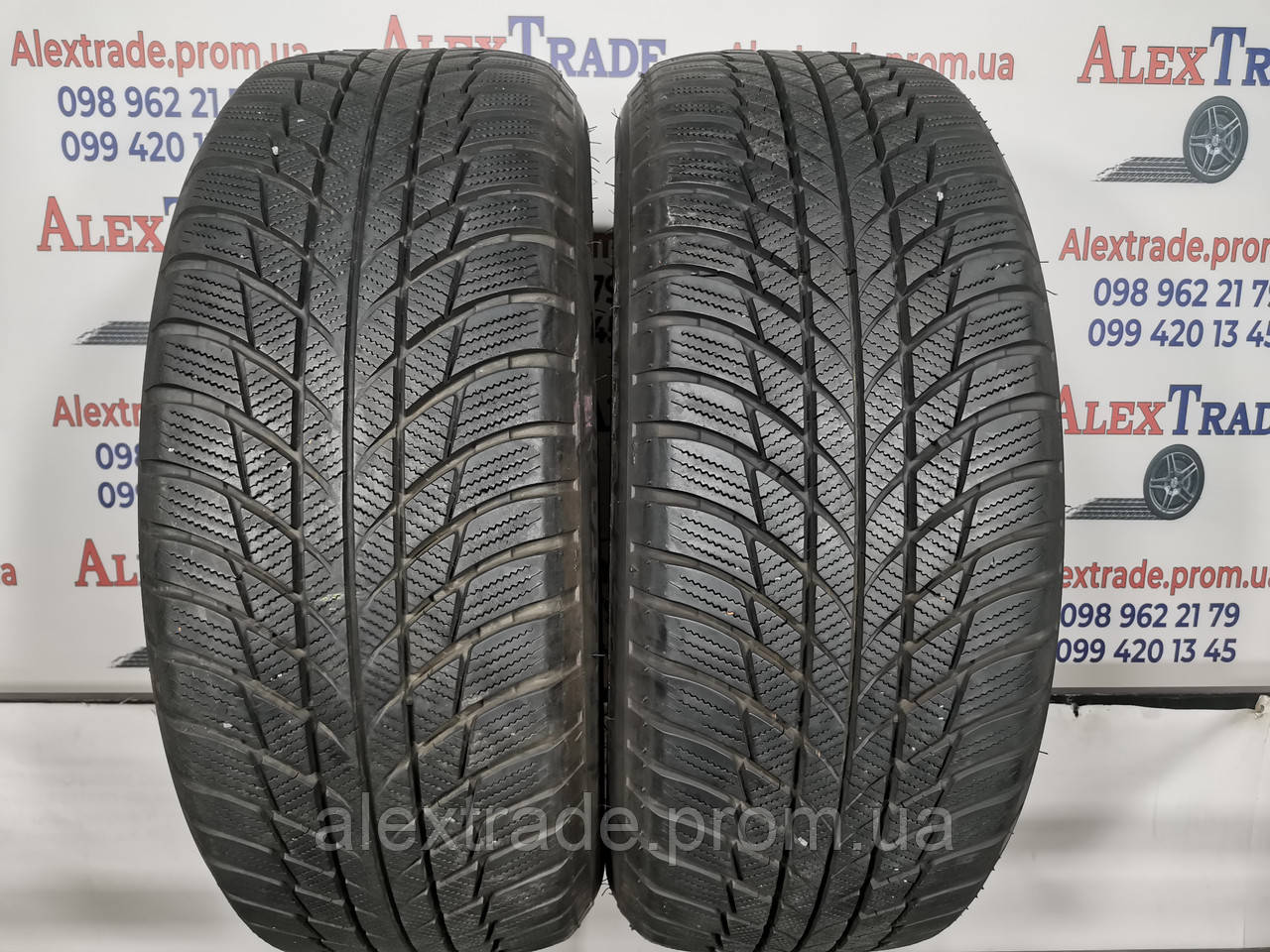 225/55 R17 Bridgestone Blizzak LM001 RFT зимові шини б/у