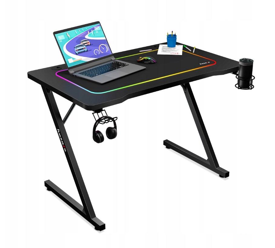 Ігровий стіл 100 x 70 x 60 см. Huzaro Hero 1.8 Black, фото 1