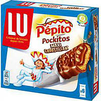 Печенье Lu Pepito Pockitos Maxi Chocolt 6s 162g