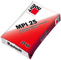 Baumit MPI 25 цементно-известковая штукатурка механизированного нанесения 25 кг (только Киев и обл.)