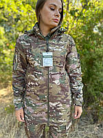 Форма мультикам Жиноча комплект куртка весняна і штани SoftShell Squad Tactical M, фото 2