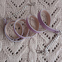 Ручка для міні сумочки 1,5 *130. Бузок П2